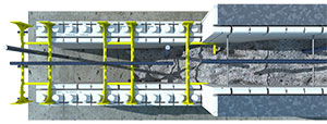 R-28 ICF wall topview