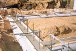 Forming Concrete Footings with Fabric Forms (by Fastfoot)