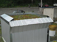 Green Roof Research - ICF Structure completed